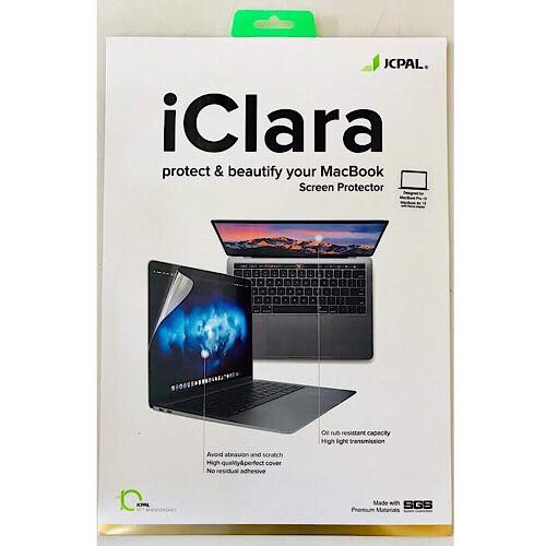 Miếng dán màn hình cho MacBook Pro 16 inch New 2020 hiệu JCPAL iClara - Hàng nhập khẩu