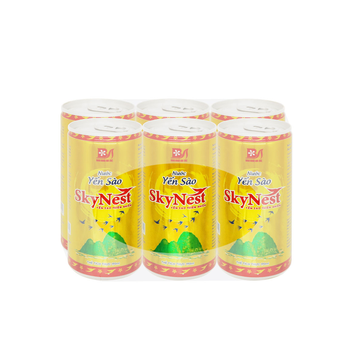 Nước Yến Sào SkyNest 3% Tổ Yến thật, Giải khát nhanh gọn, Tốt cho sức khỏe