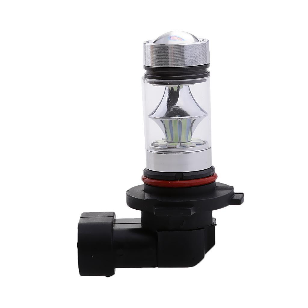 2pcs Ice Blue 100W Head Light Lamp LED Bulbs Quick Response