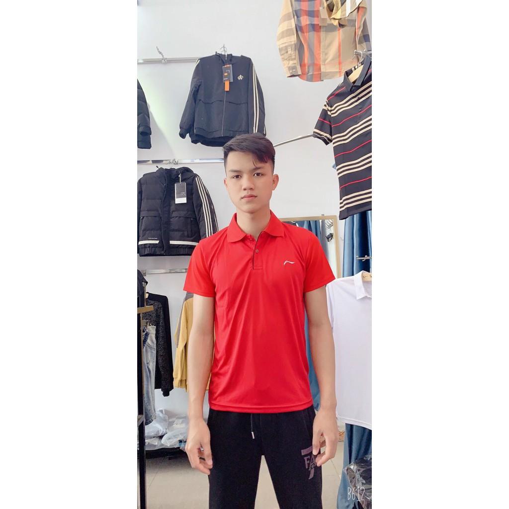 Áo Thun Nam Có Cổ Tay Ngắn Polo Nam Thêu Logo Ngưc Thể Thao 4 maufCao Cấp