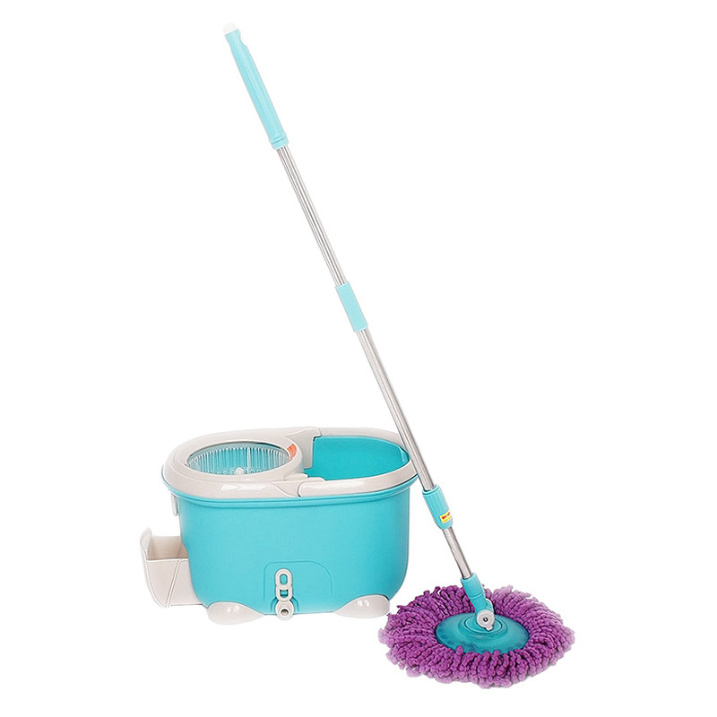 Bộ Lau Nhà 360 Độ Lock&amp;Lock MOP-Q2-1 - Xanh Dương