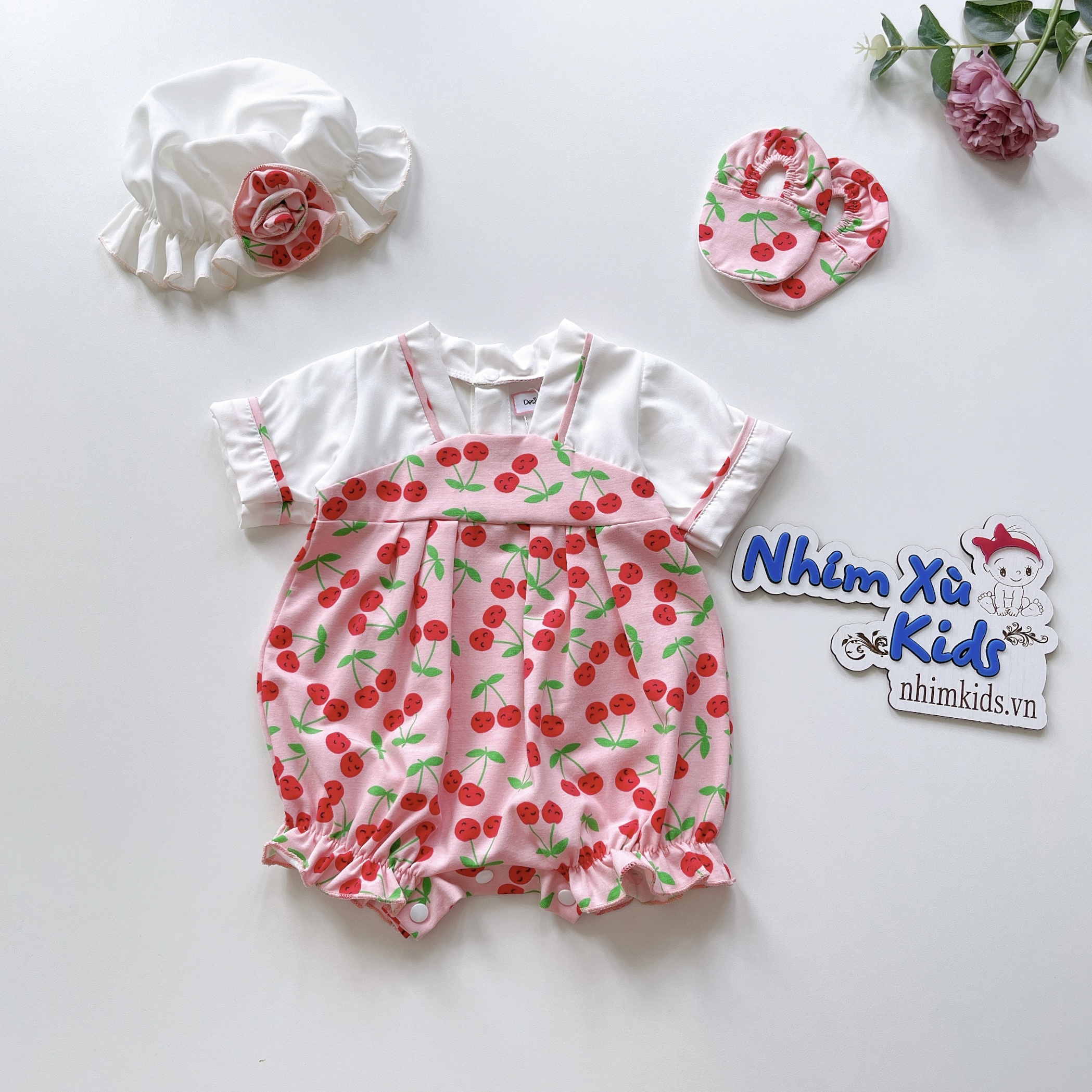 Body Hanbok Bé Gái 3 Đến12kg, Áo Liền Quần Chất XÔ MUSLIN Mềm Mại Êm Dịu Cho Bé Gái