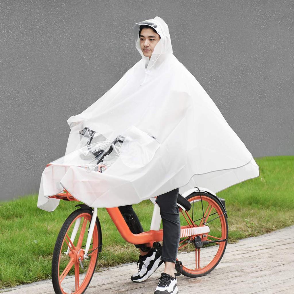 From Xiaomi Youpin Qualitell Áo Mưa Màu Trắng Dày Chống Thấm Nước Thiết Kế An Toàn Chất Lượng Cao Dành Cho Nam Nữ