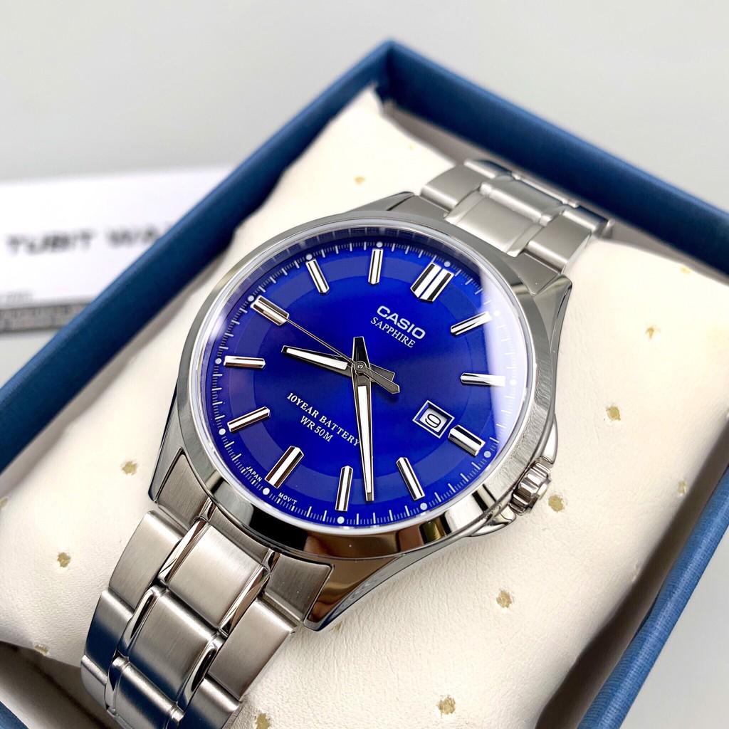 Đồng hồ nam dây kim loại Casio Standard chính hãng MTS-100D-2AVDF