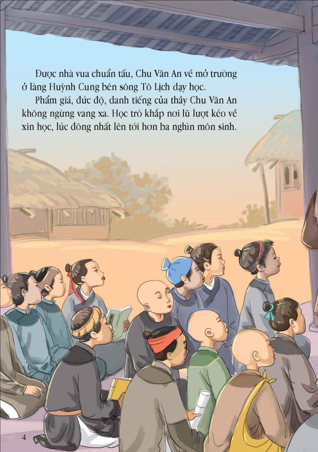 Tranh Truyện Lịch Sử Việt Nam: Chu Văn An