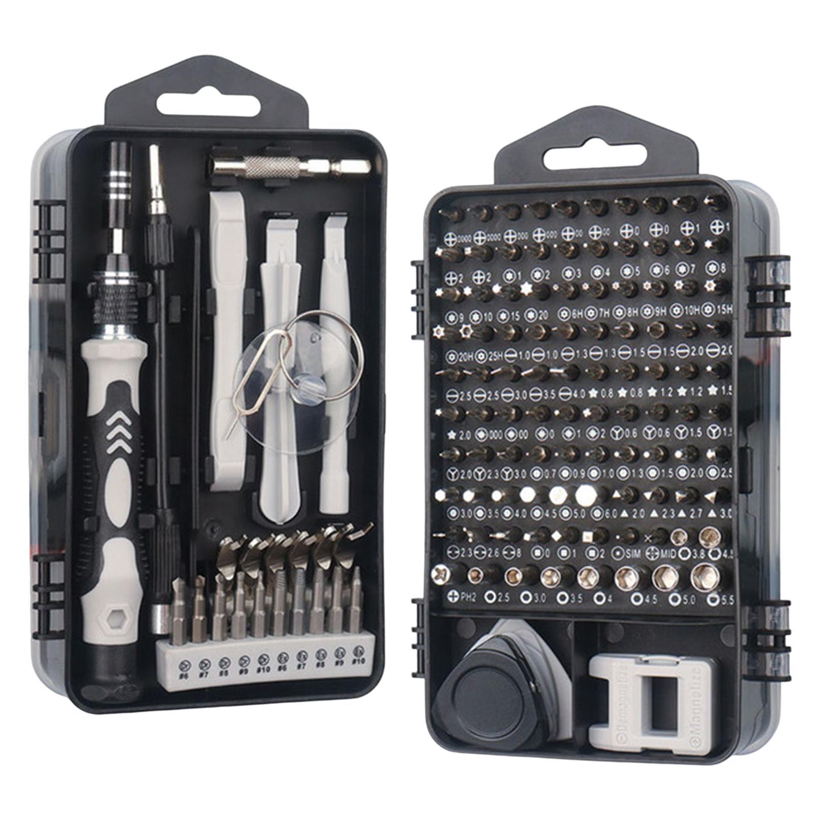 135 Pieces Hand Tool Precision Screwdriver Set for Game Console Camera