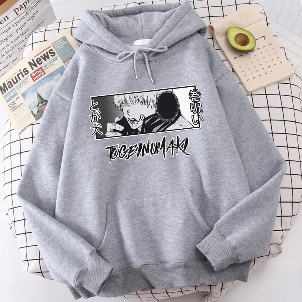 Áo hoodie Jujutsu Kaisen tote Inumaki Hoodie Nam Hip Hop