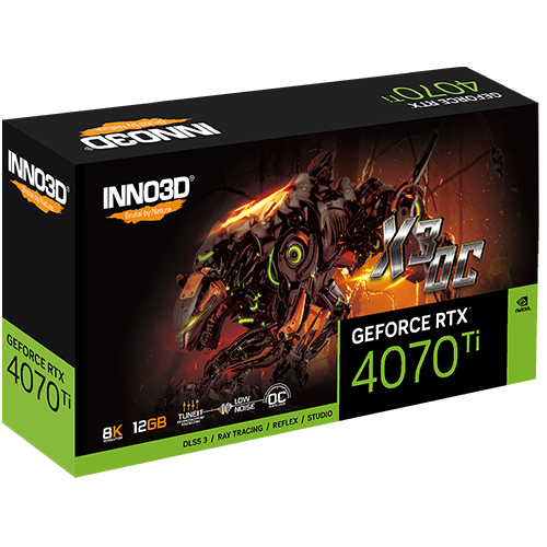 CARD Màn hình VGA Inno3D GeForce RTX 4070 Ti Super X3 OC 16GB GDDR6X – Hàng Chính Hãng