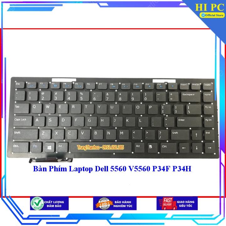 Bàn Phím Laptop Dell 5560 V5560 P34F P34H - Hàng Nhập Khẩu
