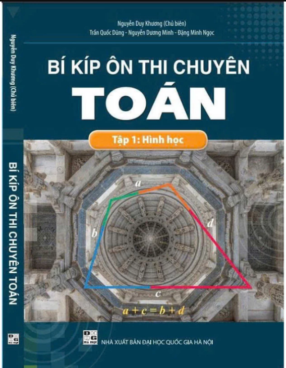 Sách - BÍ KÍP ÔN THI CHUYÊN TOÁN (Tập 1 + Tập 2) tùy chọn