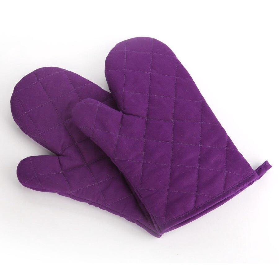 2pcs/set Kichen Microwave Oven Gloves Baking Oven Special Heat Insulation Anti - ironing High Temperature Resistant Gloves