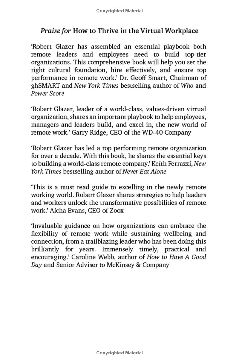 Sách ngoại văn: How To Thrive In The Virtual Workplace