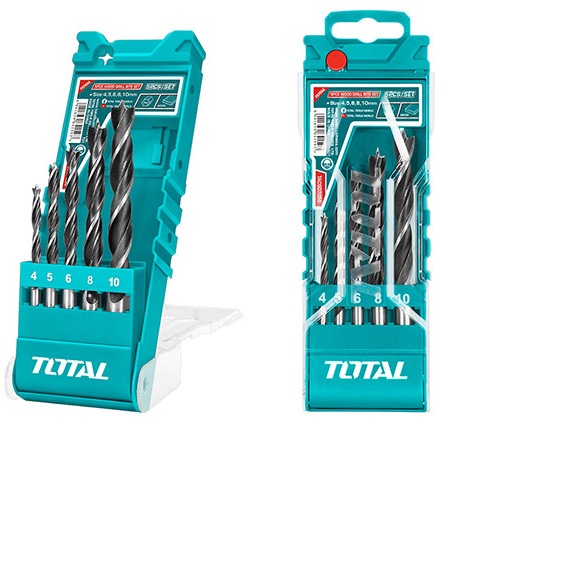 Bộ 5 mũi khoan  gỗ  total TACSD7056