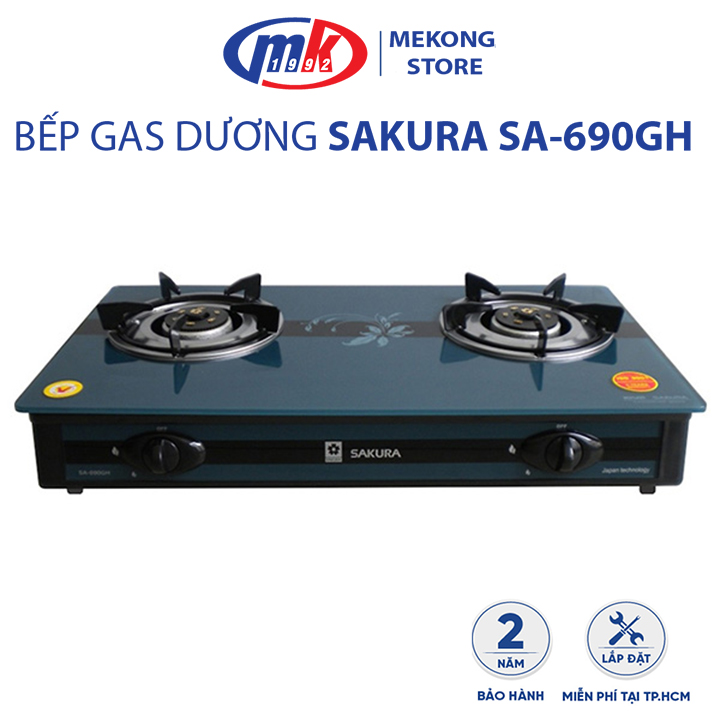 Bếp Gas Dương Sakura SA-690GH - Hàng chính hãng