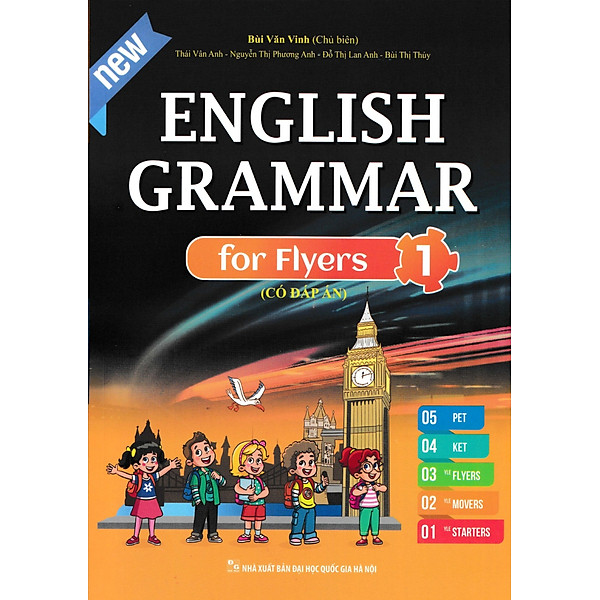 Combo English Grammar For Flyers 1 + 2 (Có Đáp Án) (Bộ 2 Cuốn) - MT