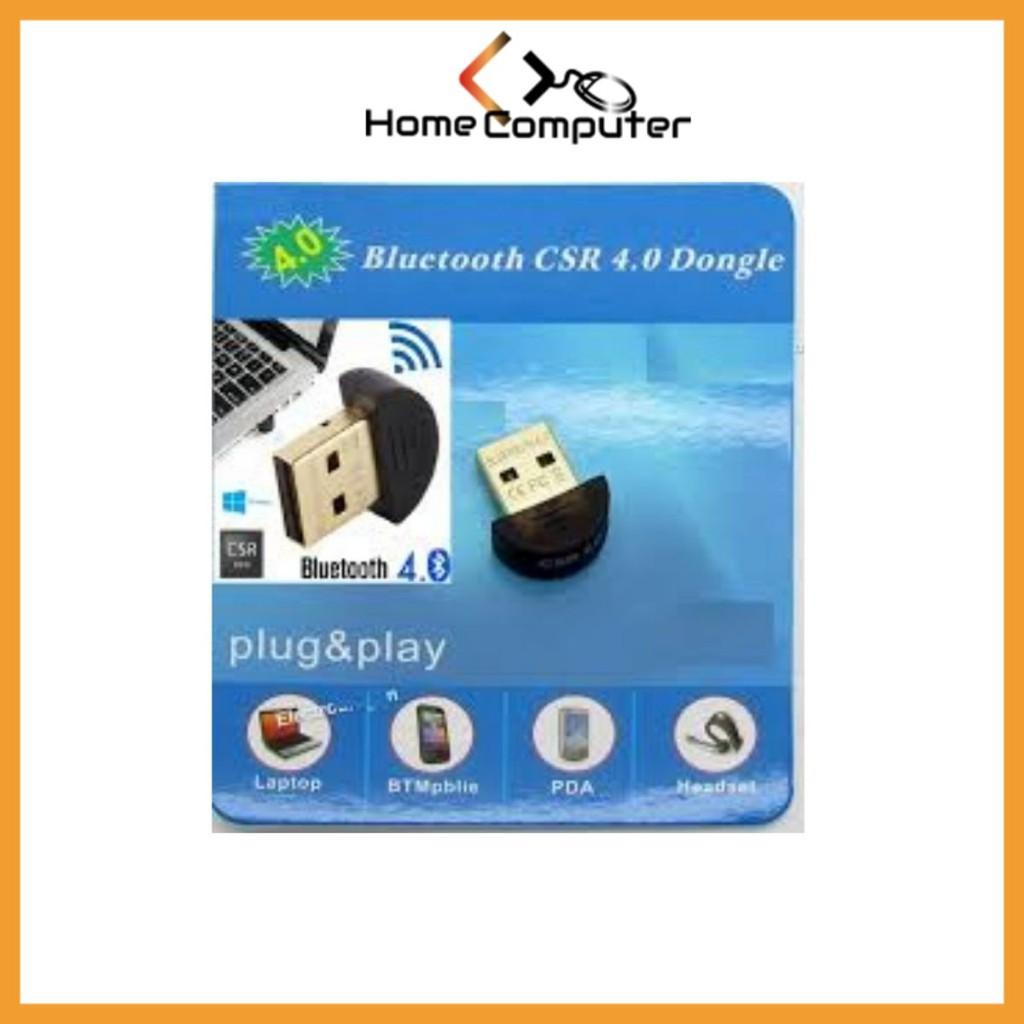 Usb Bluetooth, Usb Thu Blutooth 4.0 Không Dây Cho Pc Win 10 8 7 - Ổn Định, Gọn Nhẹ