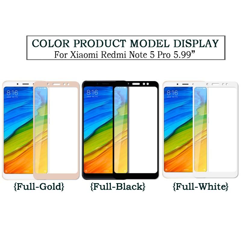 Miếng dán cường lực FULL màn hình dành cho xiaomi redmi Note 5 pro
