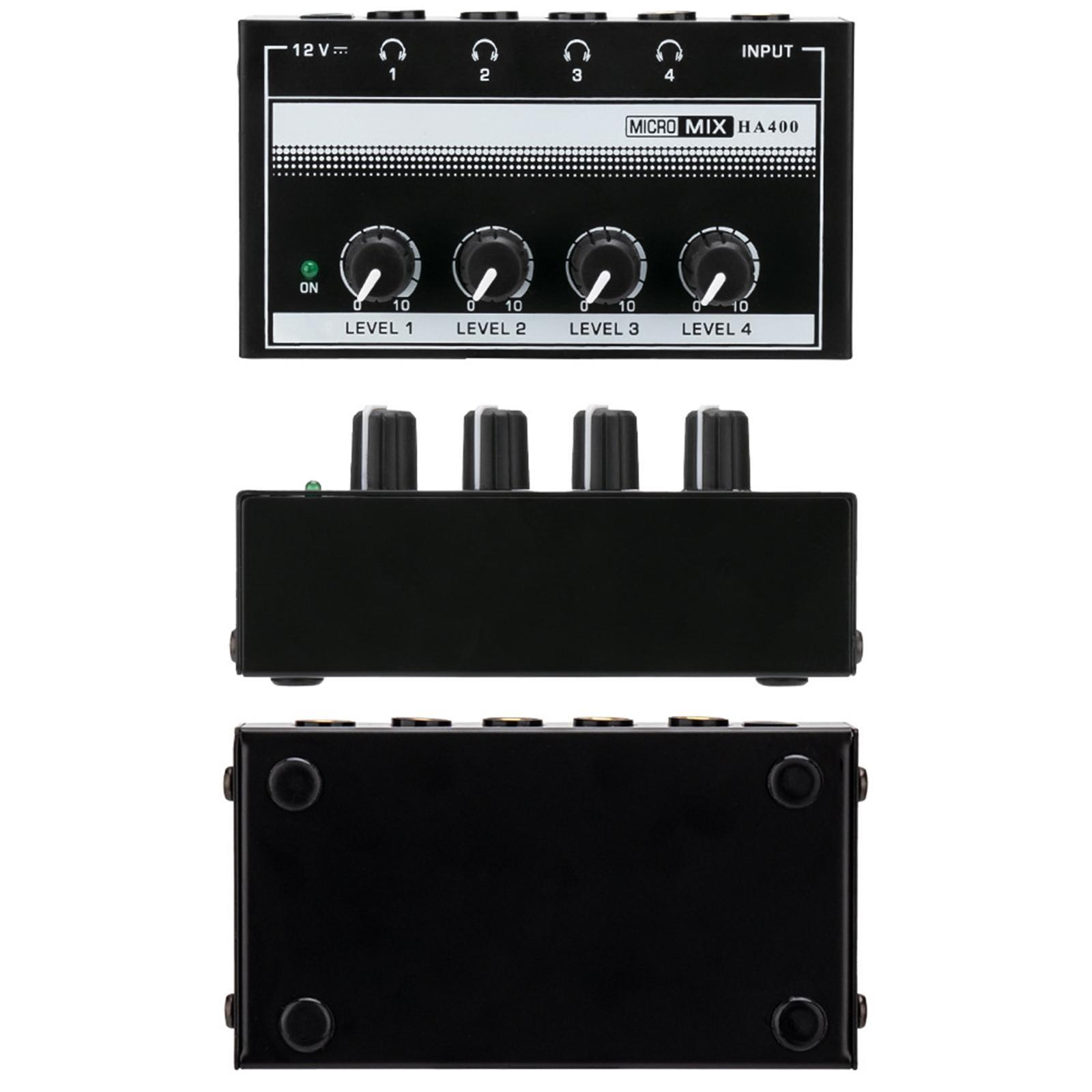 Headphone Amplifier Low Noise Sound Mixer Loudspeaker for Stage Performances