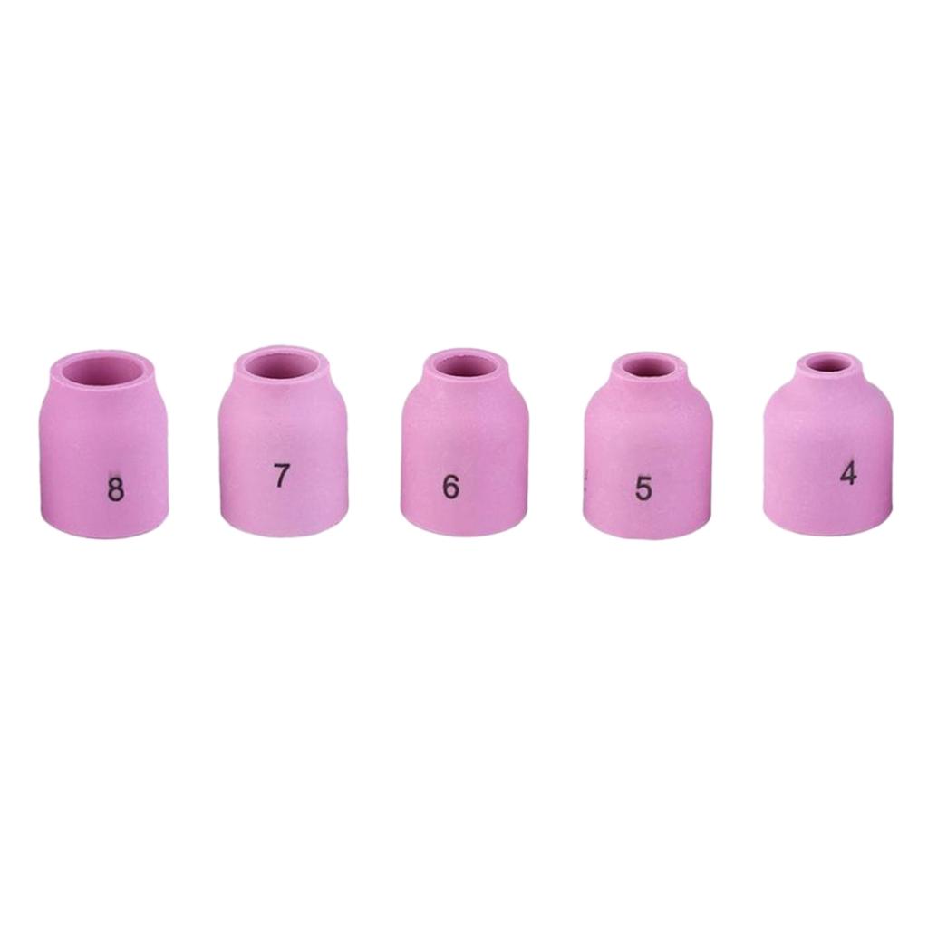 5pcs 53N TIG Alumina Nozzle Shield Cup for WP-9/20/22/24/25 Accessories