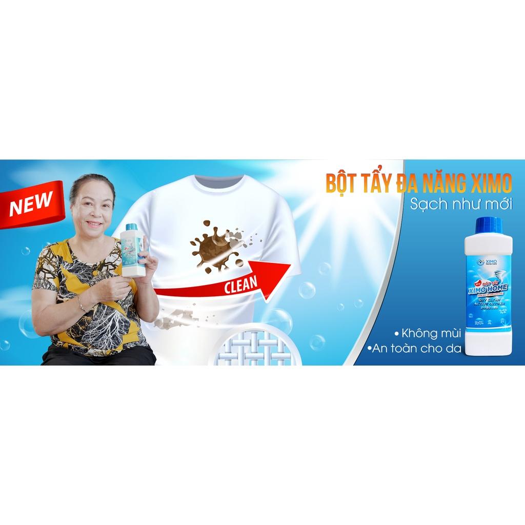 Bột tẩy đa năng 350g an toàn với công nghệ Oxy Clean tẩy trắng quần áo, đồ gia dụng, tẩy sạch vết dầu mỡ