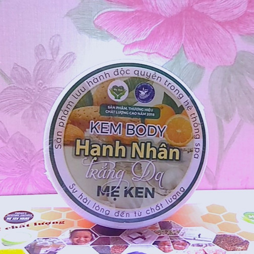 KEM DƯỠNG TRẮNG DA BODY HẠNH NHÂN MẸ KEN- Hũ 200ml