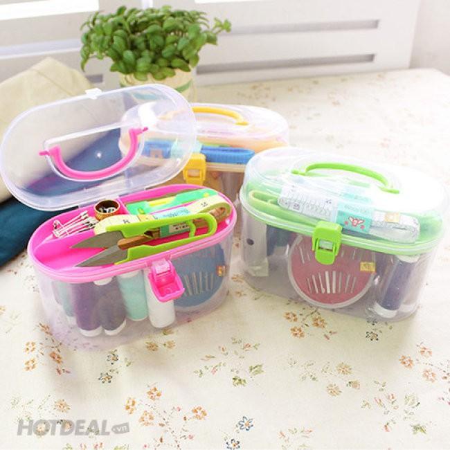 Hộp đựng kim chỉ may vá đa năng - hộp đựng kim chỉ đa năng tiện dụng – hộp đựng đồ thủ công may vá –hộp đựng đồ thủ công