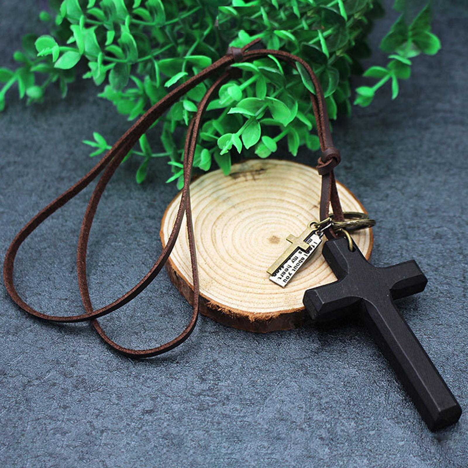 Cross Pendant Necklace Accessory Faith Cross Pendant Necklace for Valentines Day