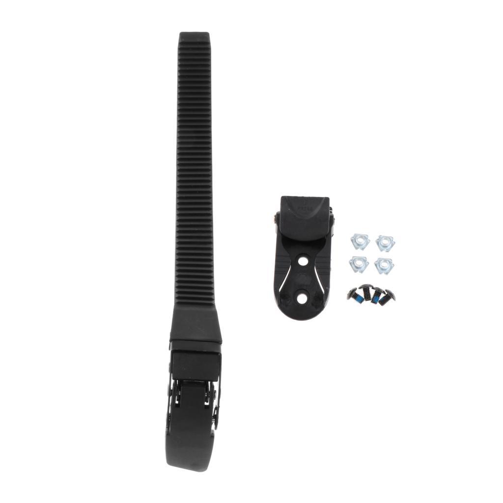 Replacement Inline Roller Skate Shoes Strap with Clamp Screws Nuts Type A