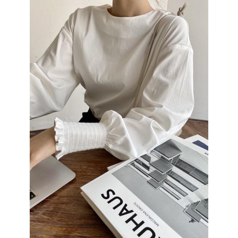 Áo sơ mi tay chun Hàn Quốc