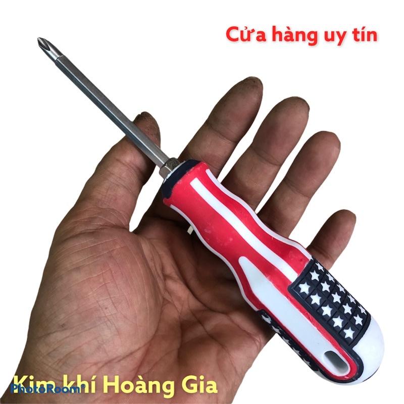 Tô vít đảo chiều thép không rỉ tay cờ Mỹ bền đẹp chất lượng tốt