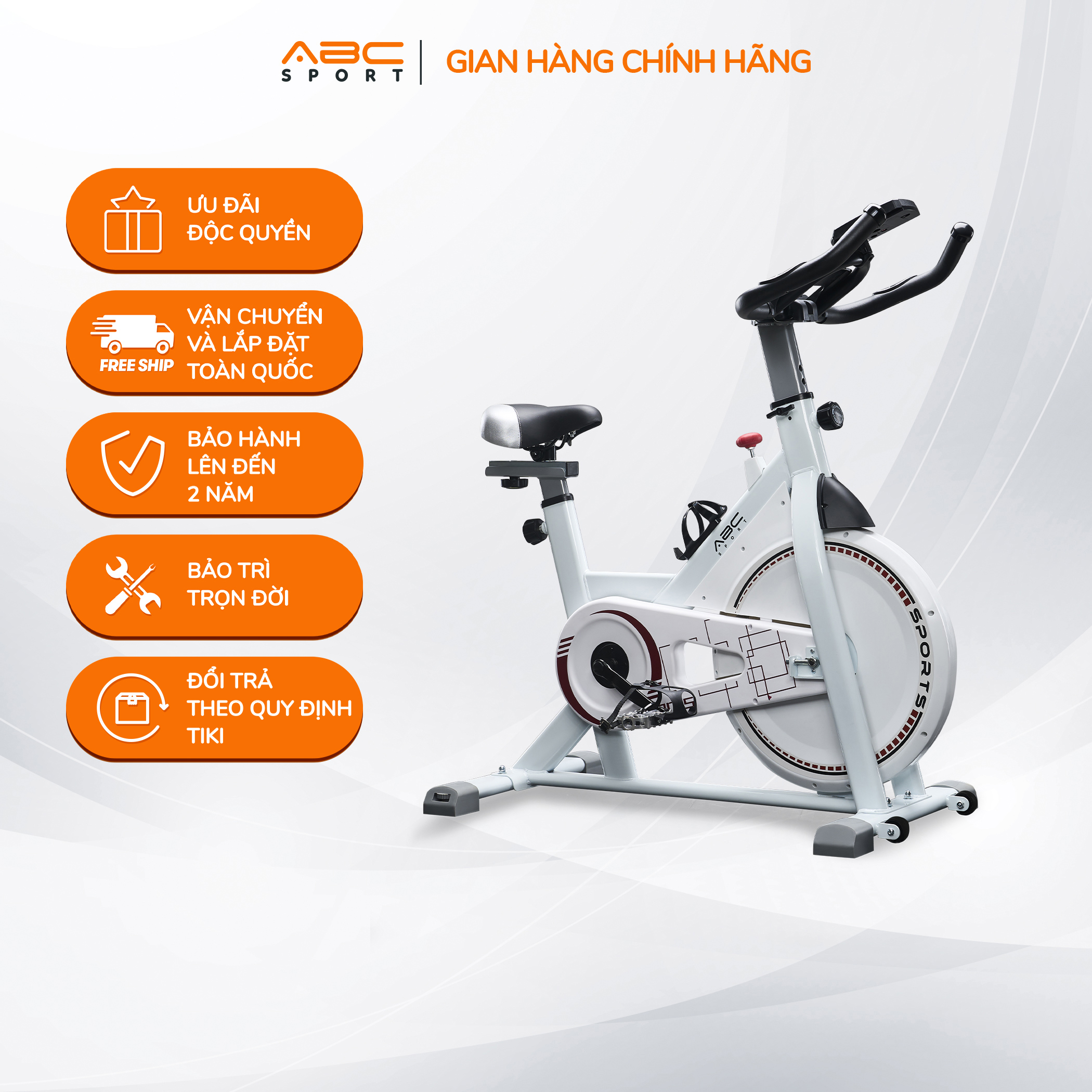 Xe đạp tập thể dục tại nhà ABCSport SB-08