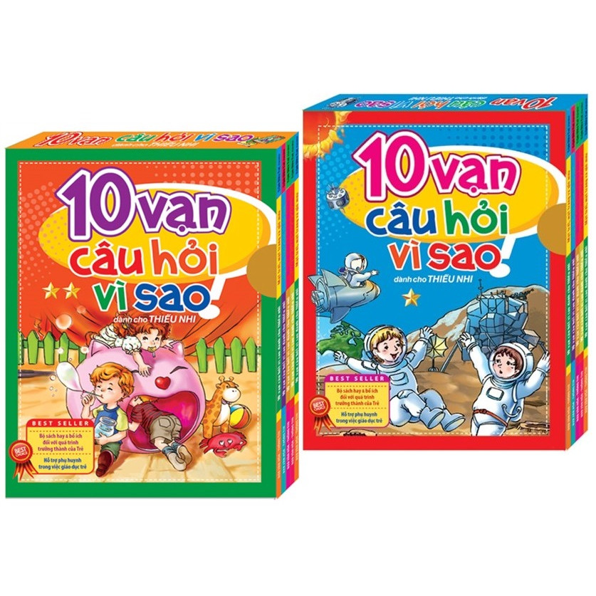 Combo 2 Hộp 10 Vạn Câu Hỏi Vì Sao (  10 cuốn )