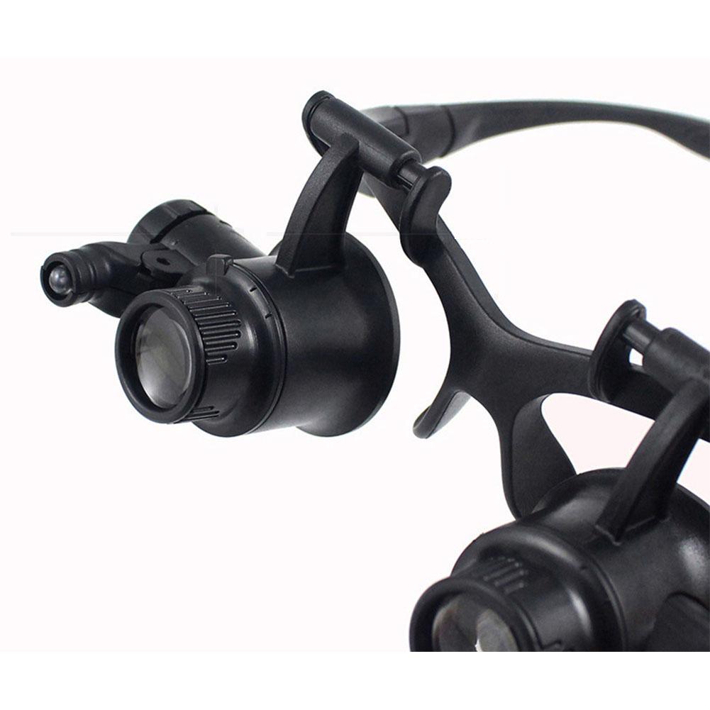 Bộ Kính Lúp Đèn LED Kèm Băng Đô