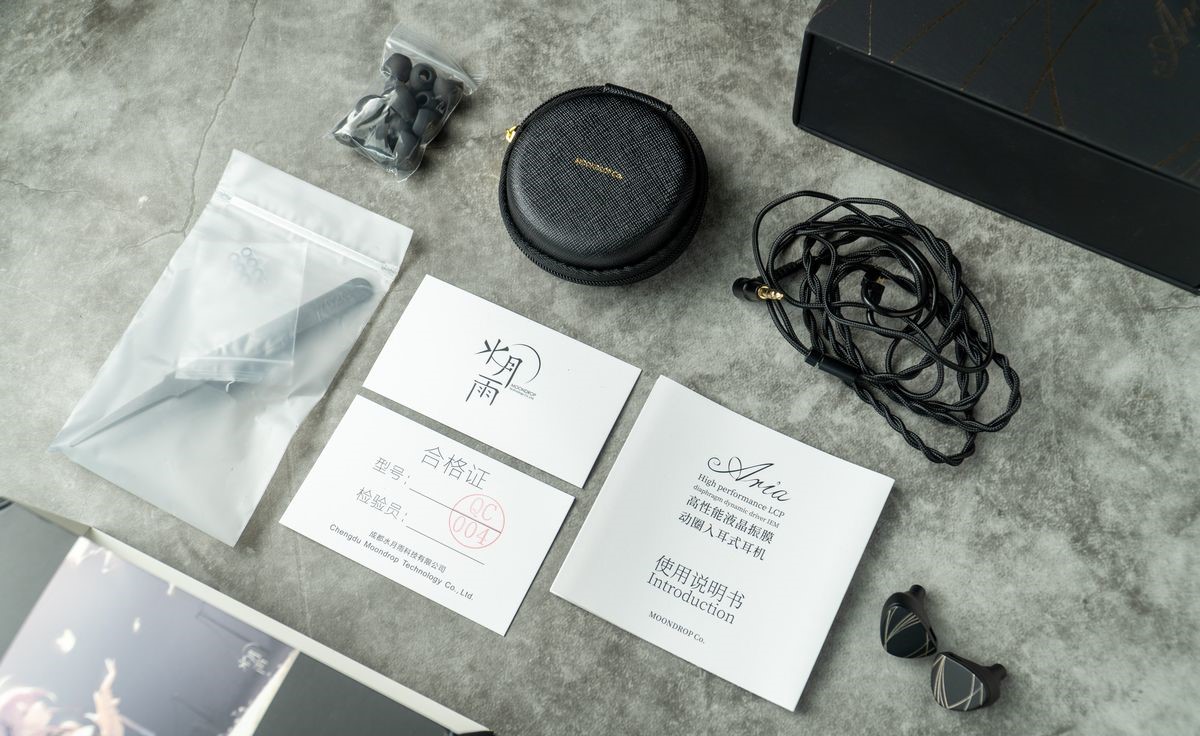 Tai Nghe Moondrop Aria Hifi InEar | Công nghệ Liquid Crys-tal Polymer | Hàng chính hãng