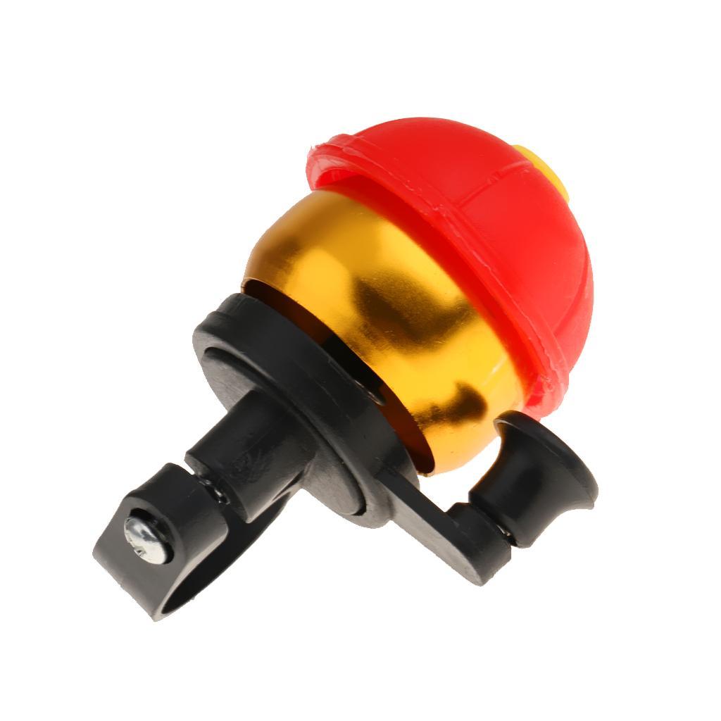 2 Pieces Aluminium Alloy Cycling Bike Handlebar Ring Bell Horn Kids Bell