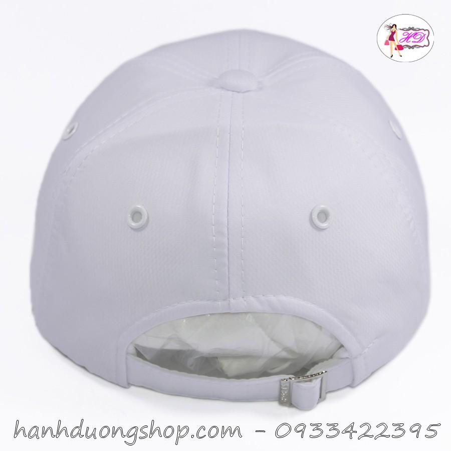 Mũ lưỡi trai nữ nón kết nam đẹp chất liệu vải dù thoáng mát mẫu mã thời trang thể thao