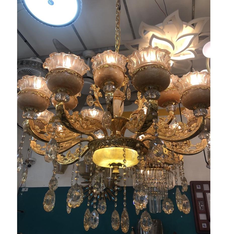 Đèn chùm cổ điển, đèn chùm phòng khách