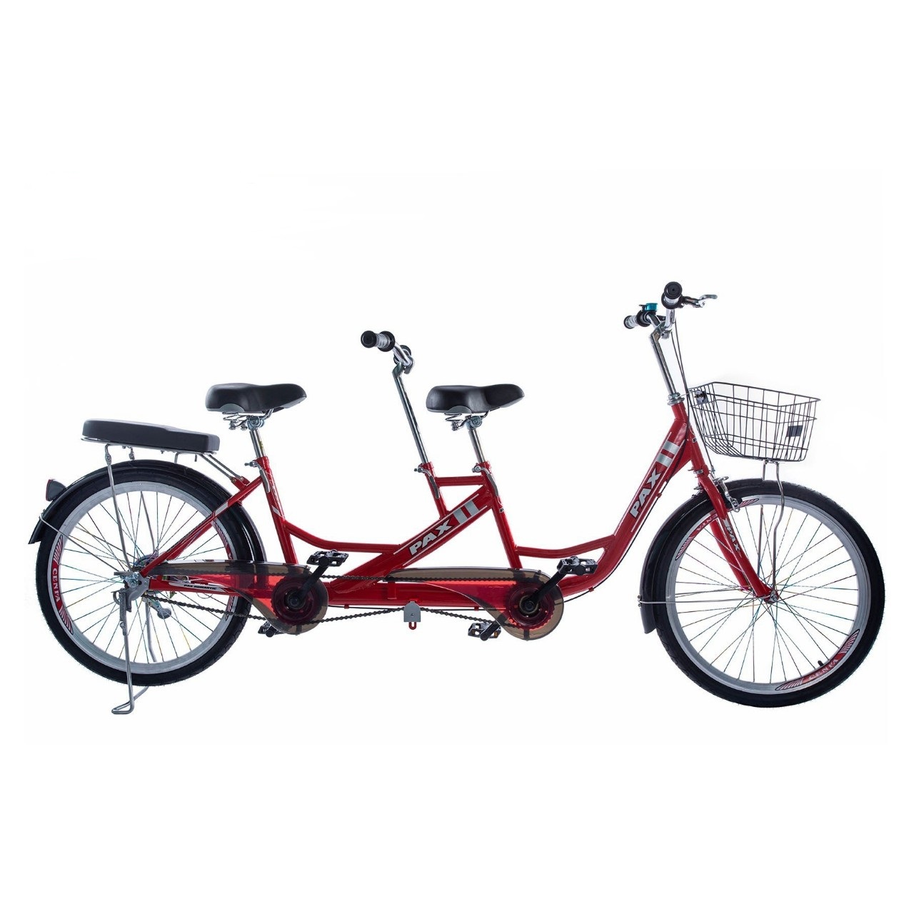 Xe đạp đôi Pax 1P-Sport 3 chỗ ngồi, 2 người đạp độc lập, xe đạp cho gia đình