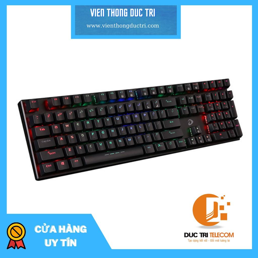 Bàn phím cơ Gaming DAREU EK810 Black (MULTI-LED, Blue/ Brown/ Red D switch) - Hàng Chính Hãng