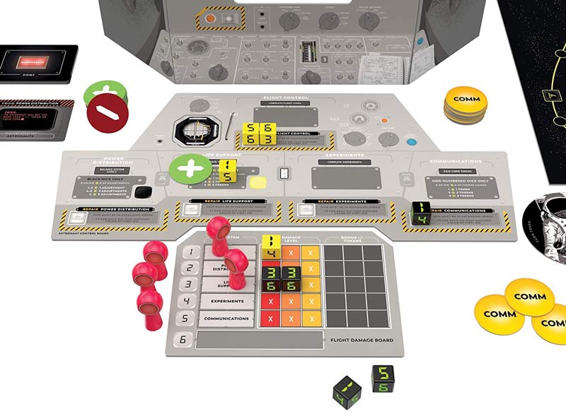 BOARD GAME ĐỒ CHƠI TIẾNG ANH - NHIỆM VỤ PHI HÀNH GIA (APOLLO NASA MOON MISSIONS BOARDGAME)