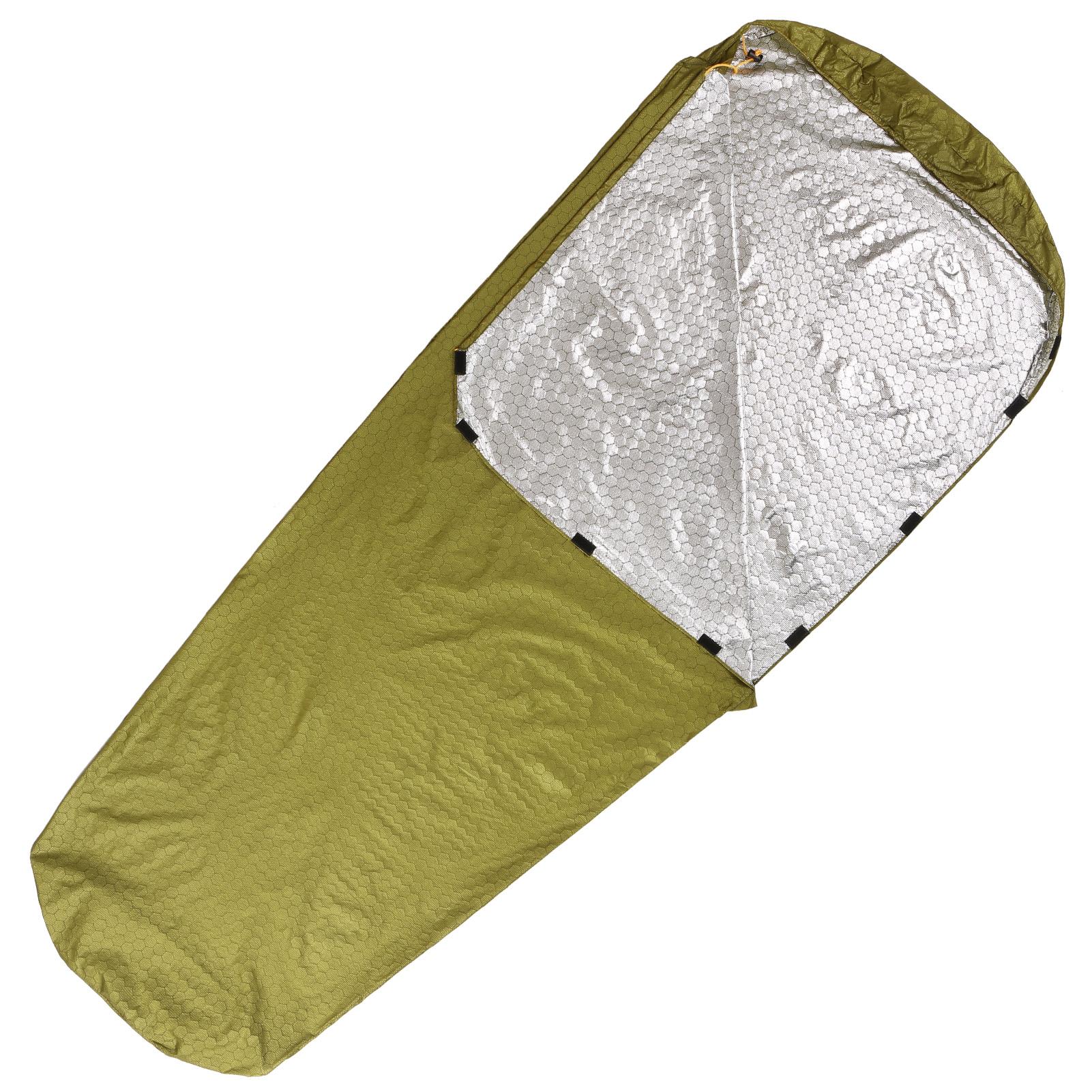 2 Person Emergency Sleeping Bag Lightweight Waterproof Thermal Emergency Blanket Survival Gear for Outdoor Adventure Camping Hiking Backpacking