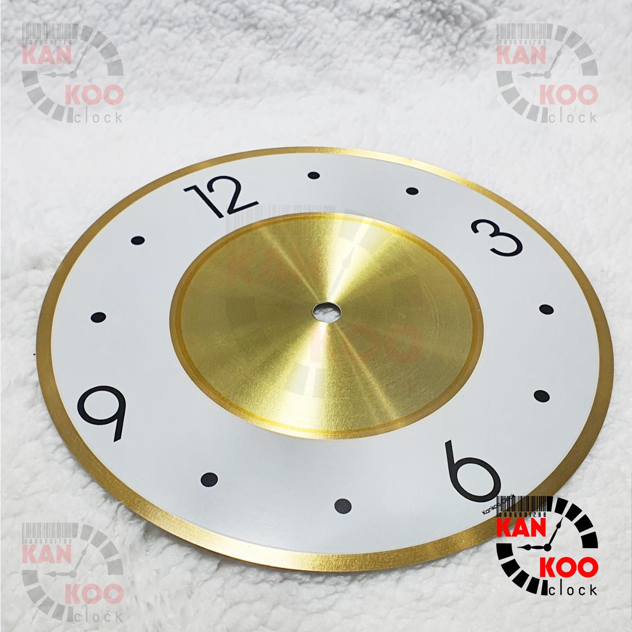 Mặt số NGHỆTHUẬT-25CM-trắng- bằng nhôm đồng hồ cao cấp 25cm NGHỆ THUẬT chất lượng trên 10 năm