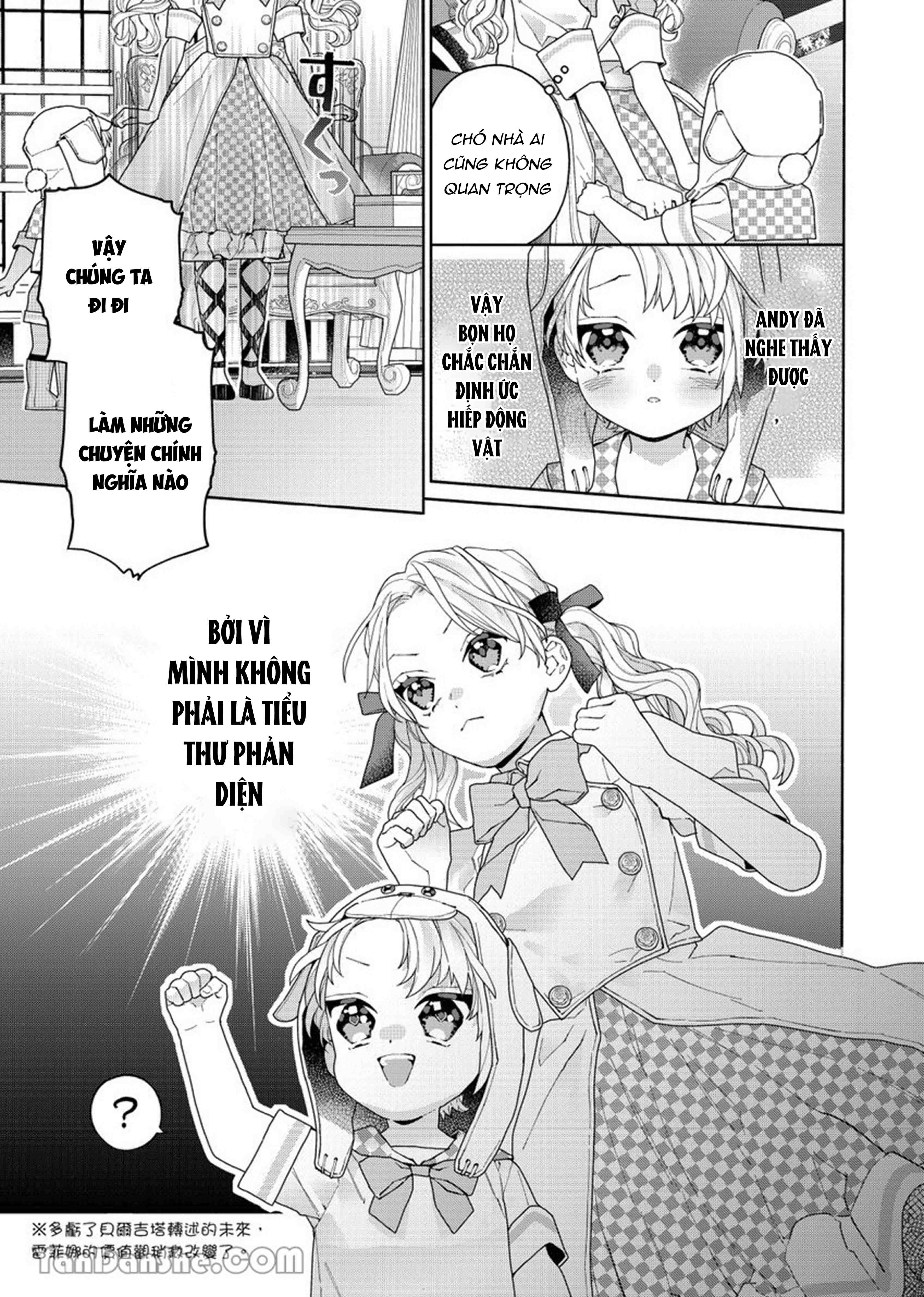 suýt nữa trở thành tiểu thư phản diện chapter 3.2 3