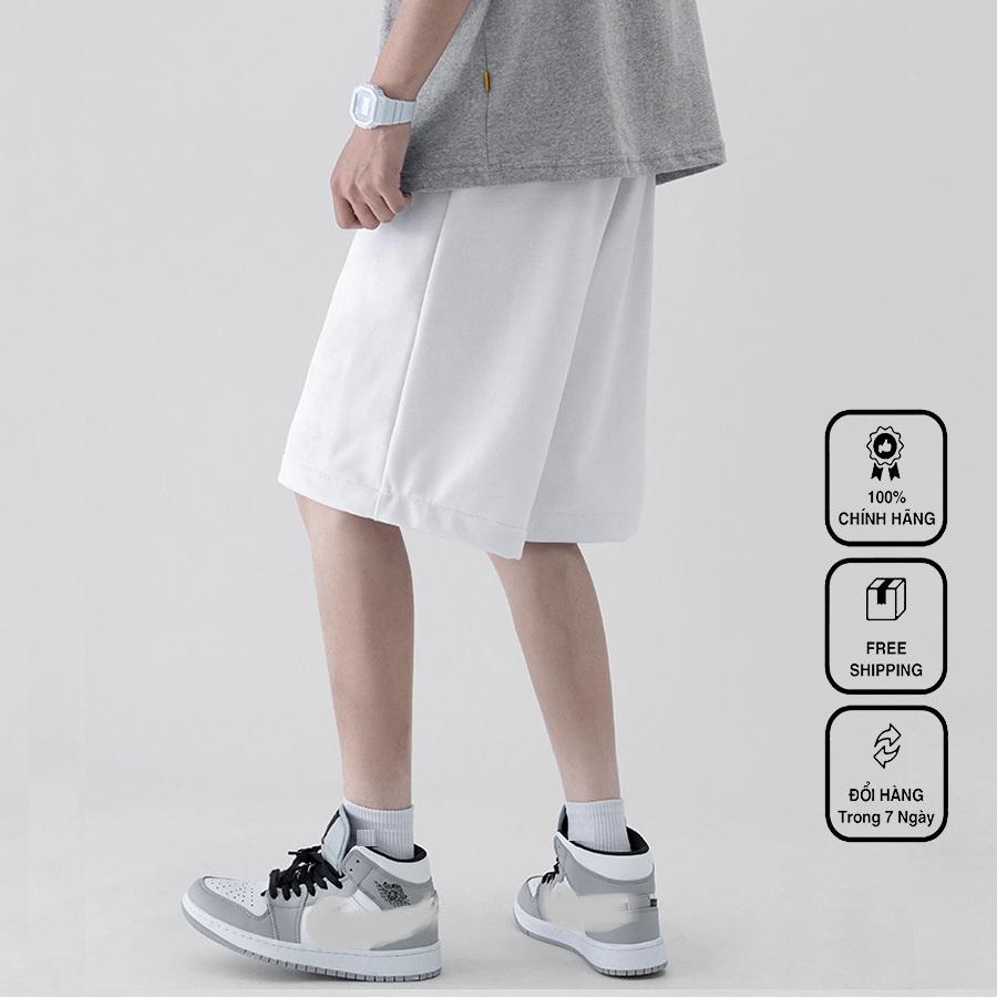 Quần Short Đùi Trơn unisex MONSTERX thể thao basic nam nữ oversize phong cách đường phố Hàn Quốc Ulzzang