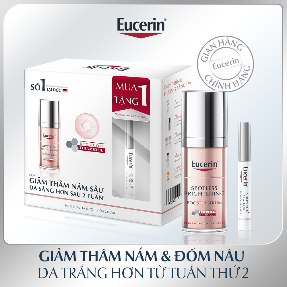 Tinh chất giảm thâm nám & dưỡng sáng Eucerin Spotless Brightening Booster Serum 30ml