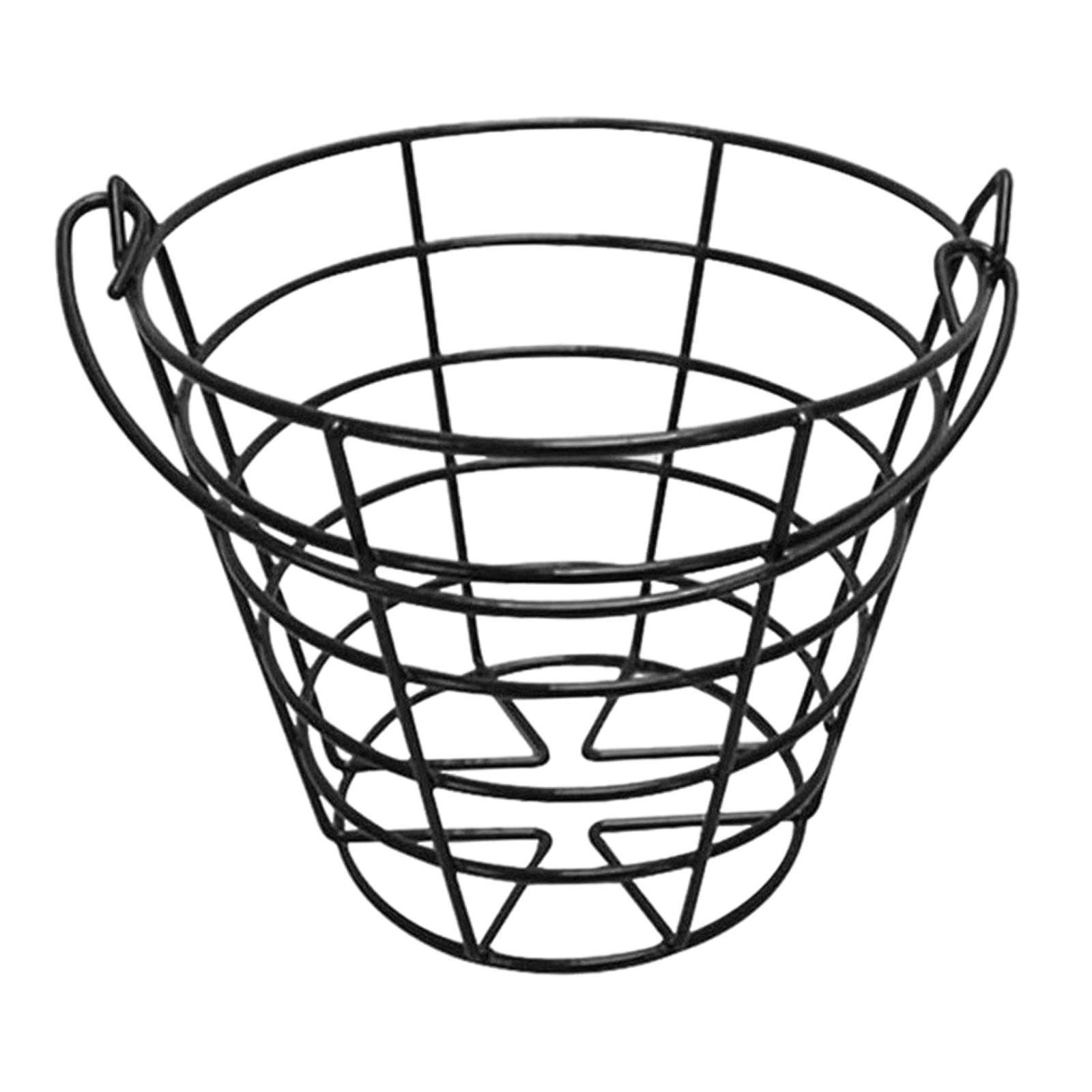 Ball Basket Golf Range Bucket Storage Organizer Holds 25 Balls