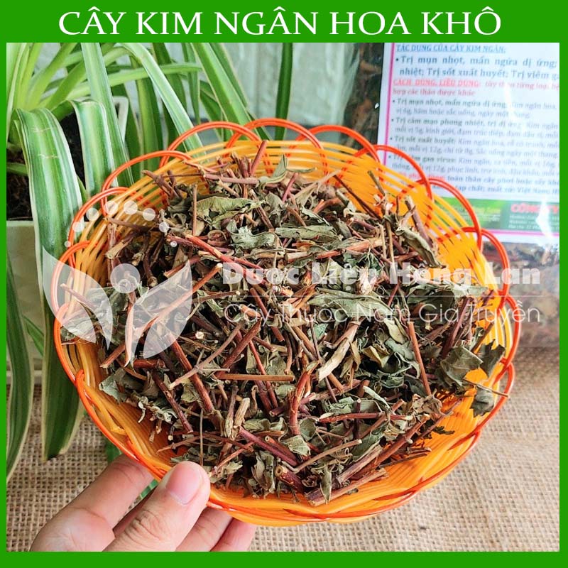 Dây Kim Ngân Hoa khô sạch đóng gói 500g