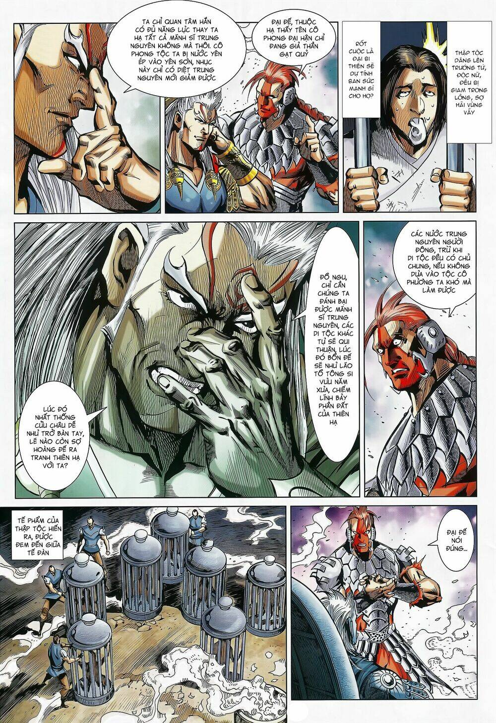 xuân thu mãnh sĩ chapter 15.1 5