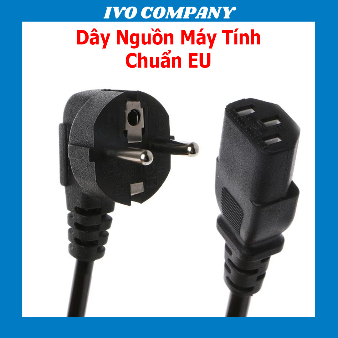 Dây Nguồn Máy Tính Chuẩn EU