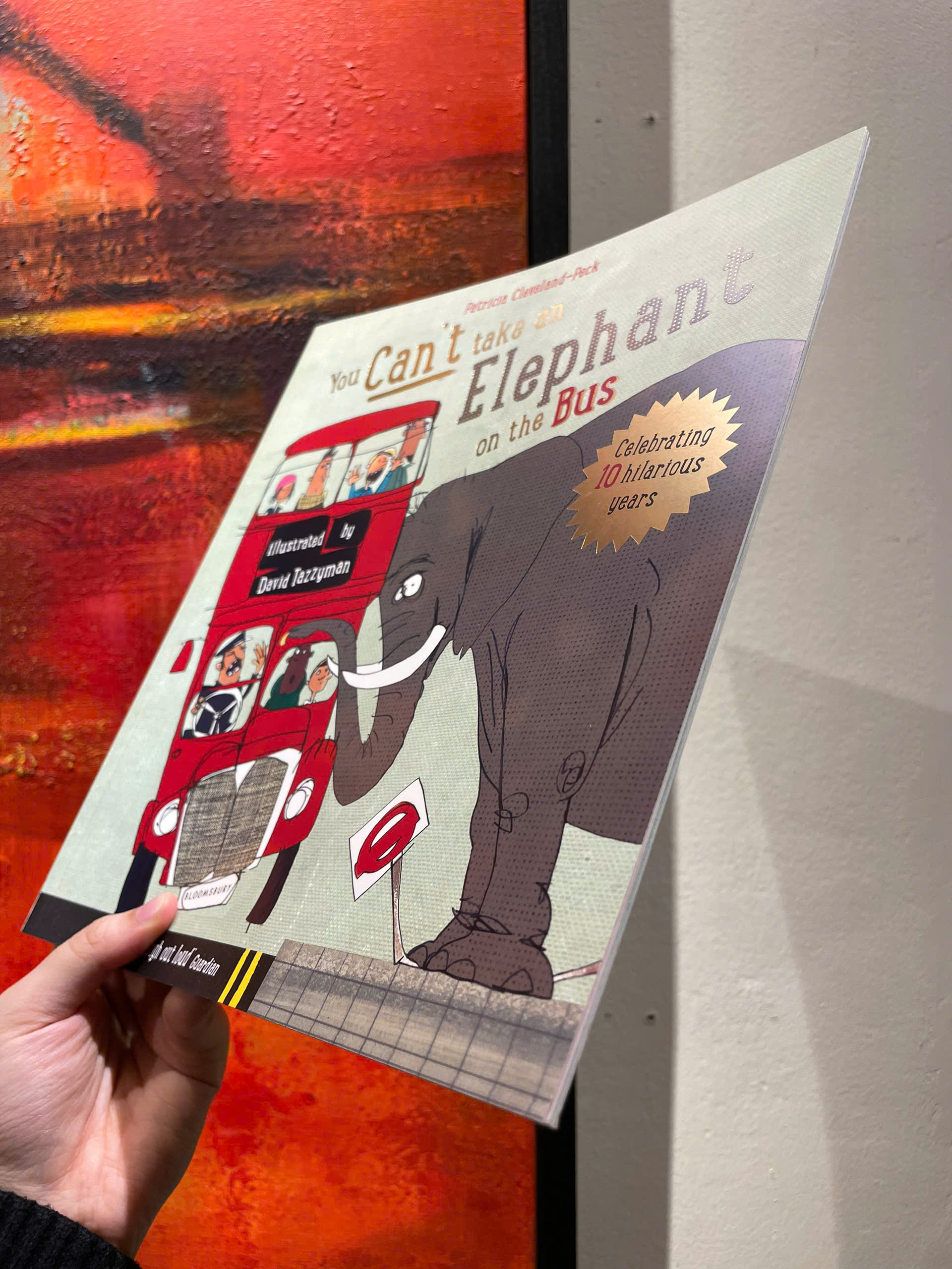 You Cant Take an Elephant on the Bus by Patricia Cleveland-Peck - Children Picture book